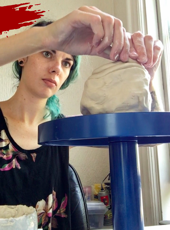 Ceramic artist Jenn Angell